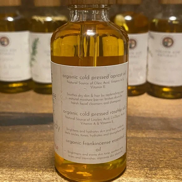 Organic Frankincense Hair and Body Oil Golden Age Naturals